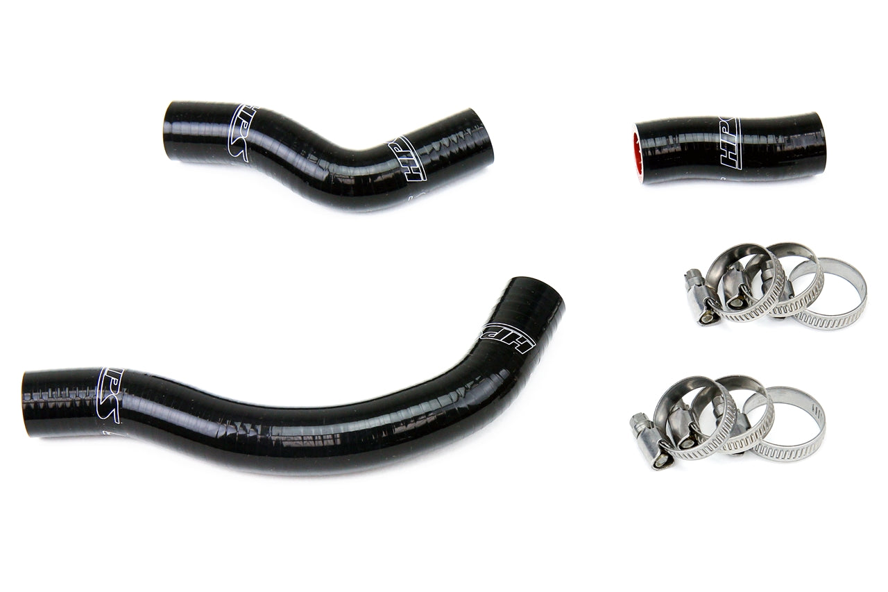 HPS Performance 57-1250-BLK Silicone Radiator Coolant Hose Kit For 07-10 KTM 450SXF / 07-07 450SXSF