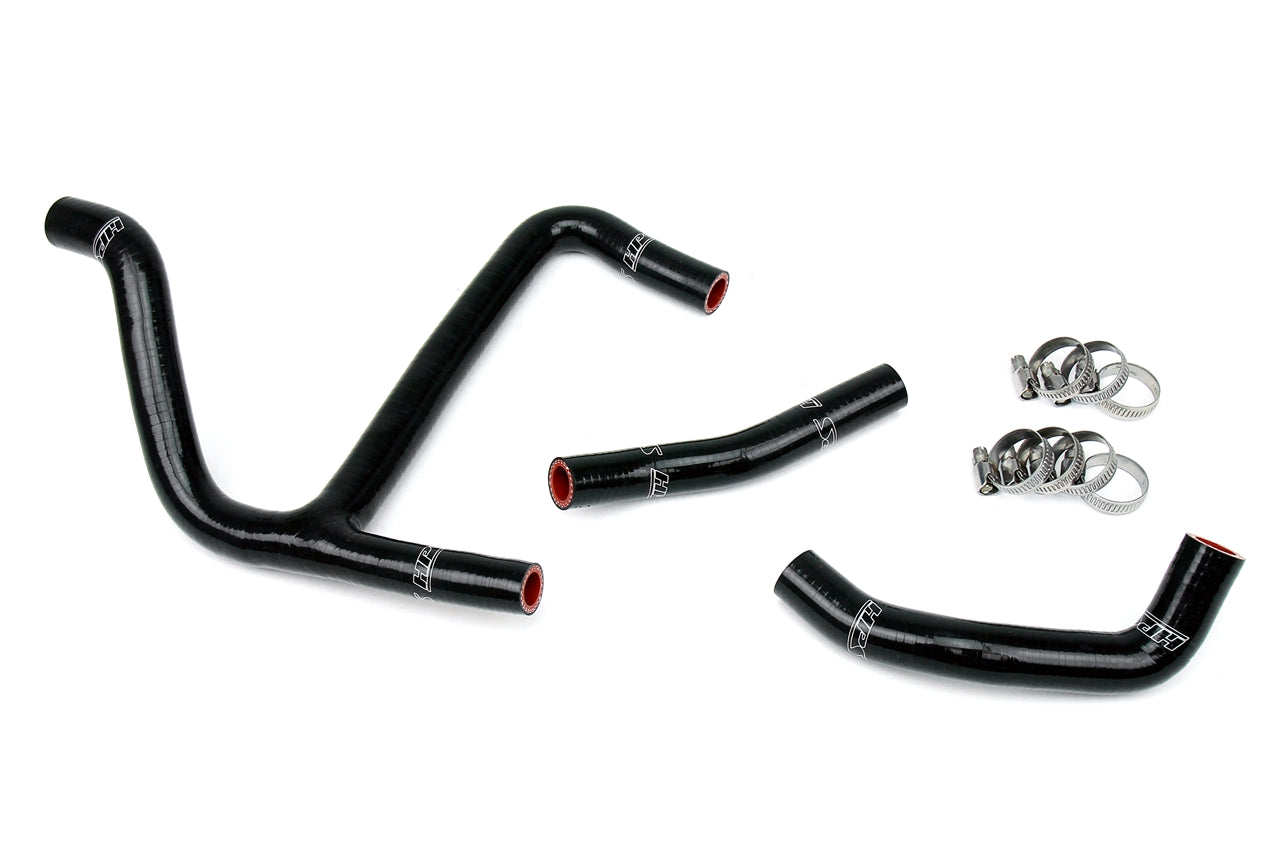 HPS Performance 57-1256-BLK Silicone Radiator Coolant Hose Kit For 10-11 Suzuki RMZ250