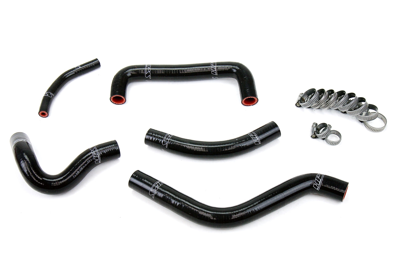 HPS Performance 57-1258-BLK Silicone Radiator Coolant Hose Kit For 04-05 Suzuki RMZ450