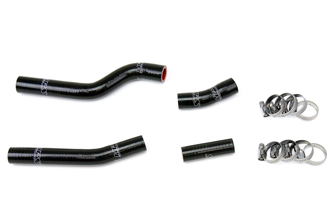 HPS Performance 57-1264-BLK Silicone Radiator Coolant Hose Kit For 07-09 Yamaha WR450F / YZ450F