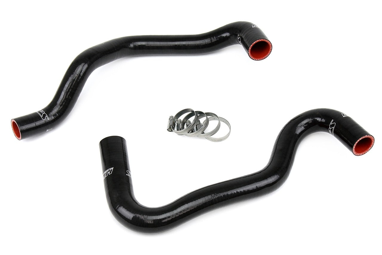 HPS Performance 57-1281-BLK Silicone Radiator Coolant Hose Kit For 11-19 Ford Fiesta 1.6L