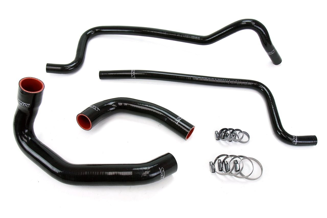 HPS Performance 57-1292-BLK Silicone Radiator/Heater Coolant Hose Kit For 02-06 Jeep Wrangler TJ 4.0L LHD