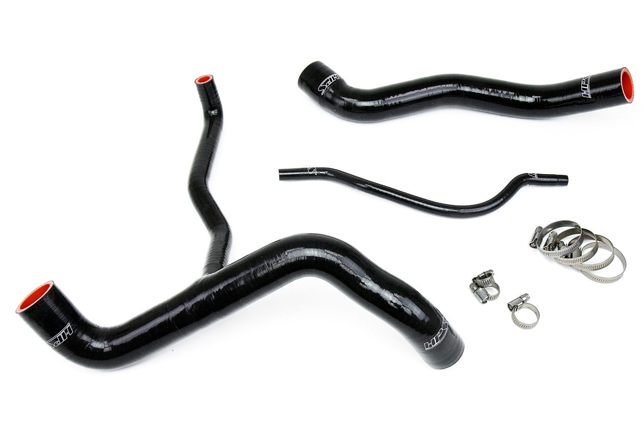 HPS Performance 57-1304-BLK Silicone Radiator Coolant Hose Kit For 10-11 Chevrolet Camaro SS 6.2L V8