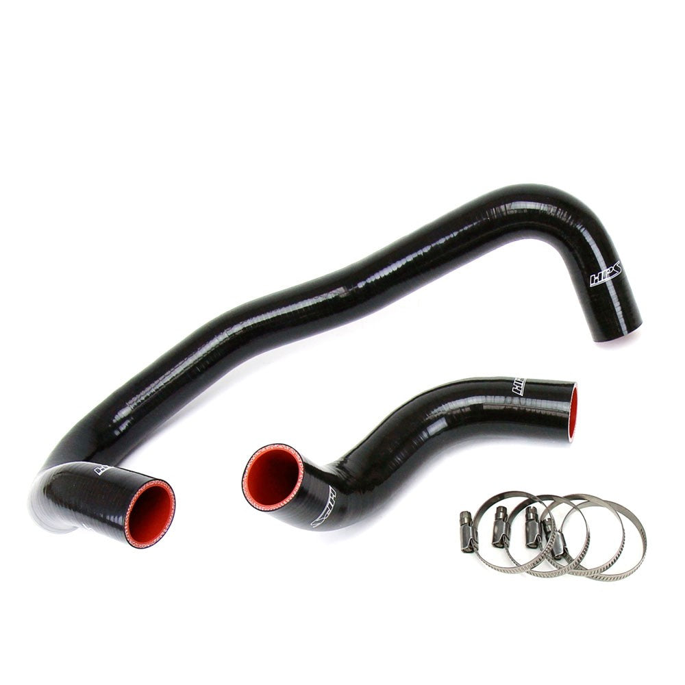 HPS Performance 57-1327R-BLK Silicone Radiator Coolant Hose Kit For 05-10 300C Challenger Charger Magnum SRT8 6.1L