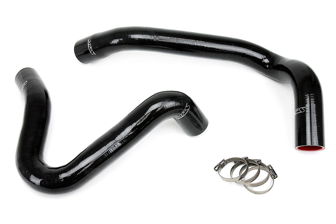 HPS Performance 57-1331-BLK Silicone Radiator Coolant Hose Kit For 99-01 Ford F-Series Super Duty Pickup 7.3L