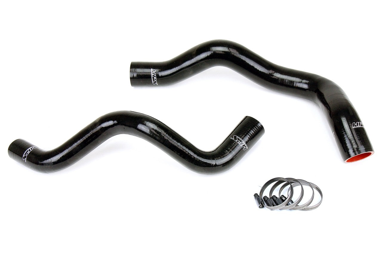 HPS Performance 57-1332-BLK Silicone Radiator Coolant Hose Kit For 94-95 Ford Mustang Base V6 3.8L