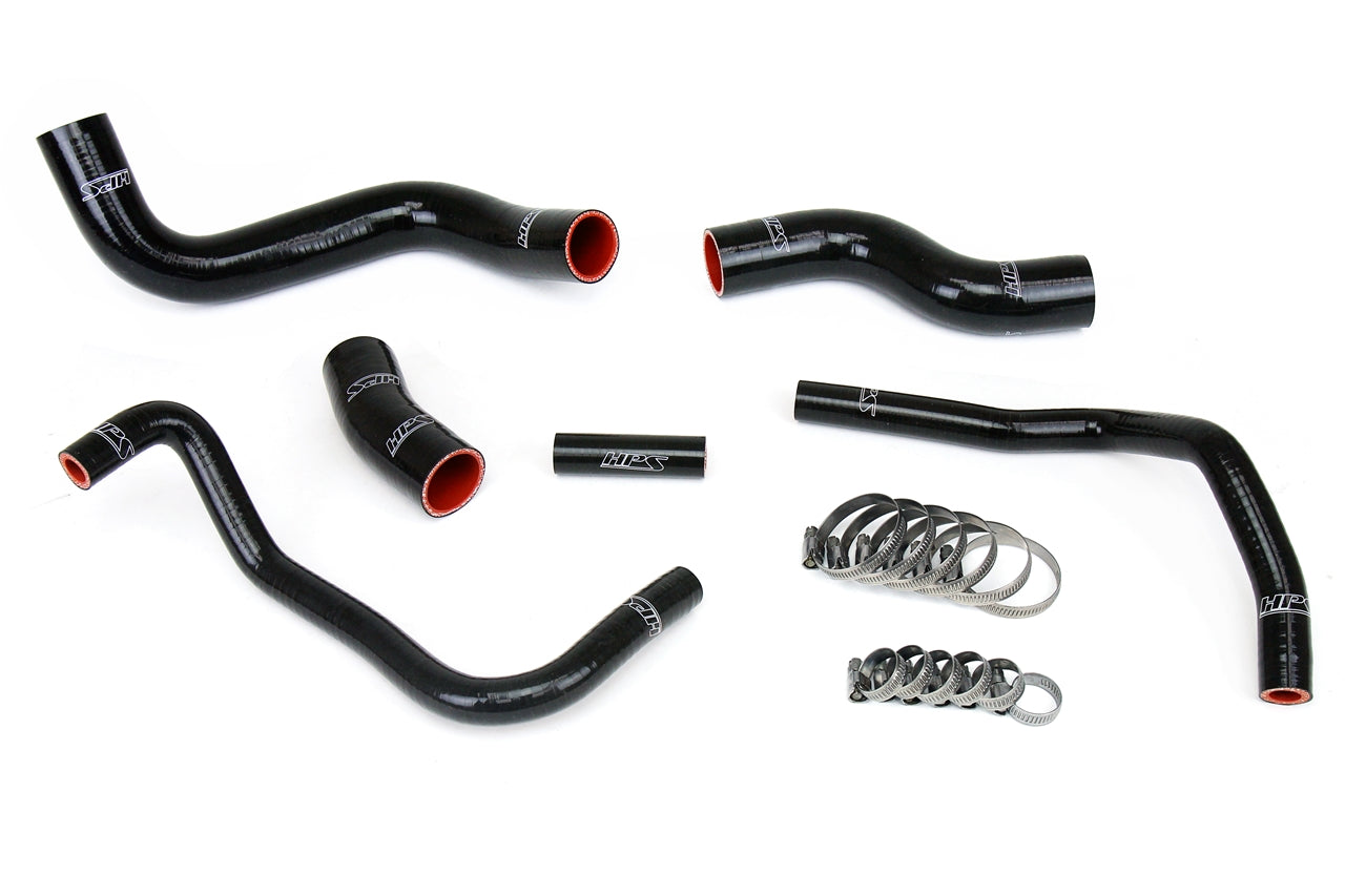HPS Performance 57-1336-BLK Silicone Radiator/Heater Coolant Hose Kit For 13-20/22+ Scion FR-S / Subaru BRZ / Toyota 86 GR86