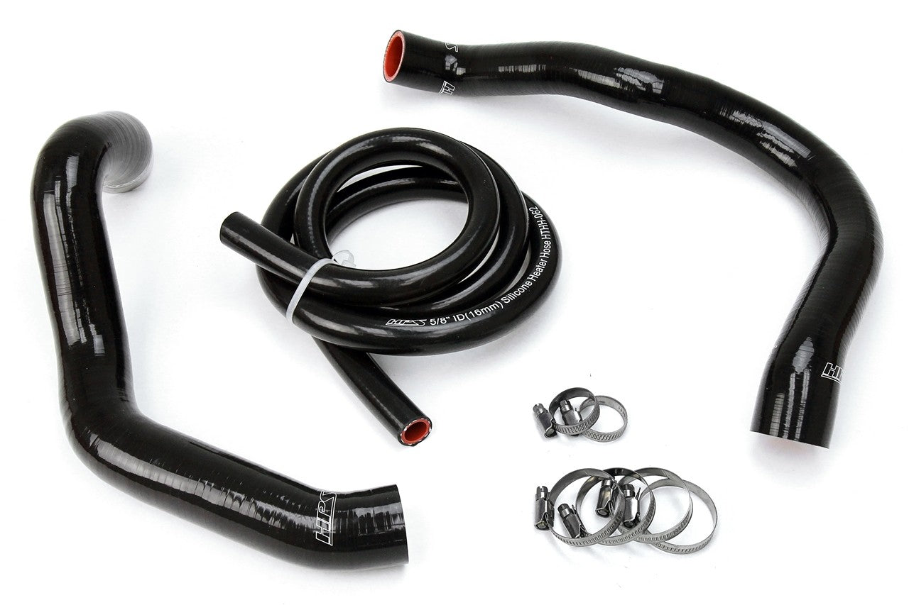 HPS Performance 57-1338-BLK Silicone Radiator/Heater Coolant Hose Kit For 91-01 Jeep Cherokee XJ 4.0L