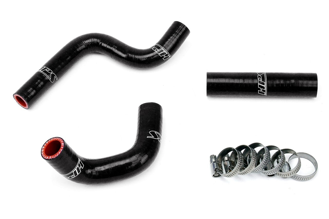 HPS Performance 57-1364-BLK Silicone Radiator Coolant Hose Kit For 98-12 Kawasaki KX80 KX85 KX100
