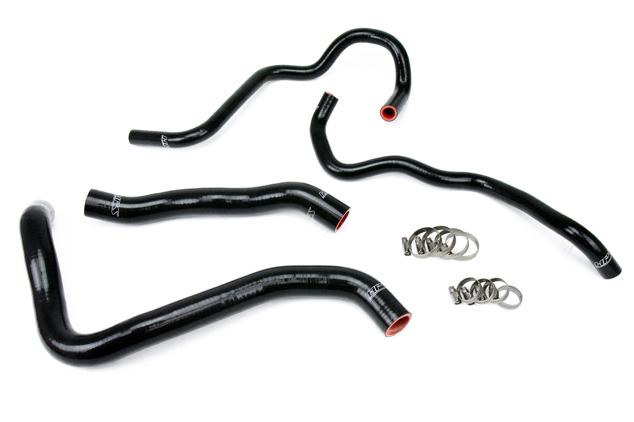 HPS Performance 57-1388-BLK Silicone Radiator/Heater Coolant Hose Kit For 13-17 Honda Accord 3.5L V6 LHD