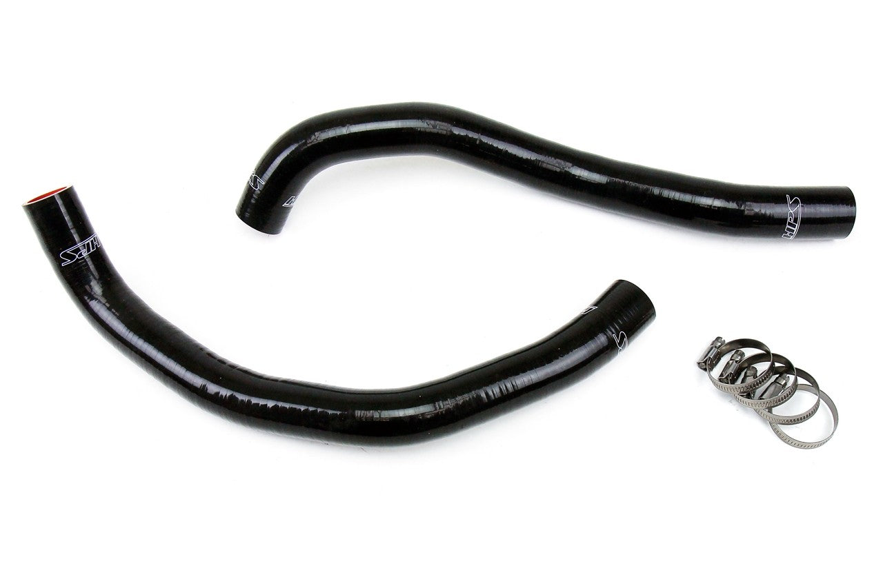 HPS Performance 57-1391-BLK Silicone Radiator Coolant Hose Kit For 03-07 Honda Accord 2.4L 4Cyl