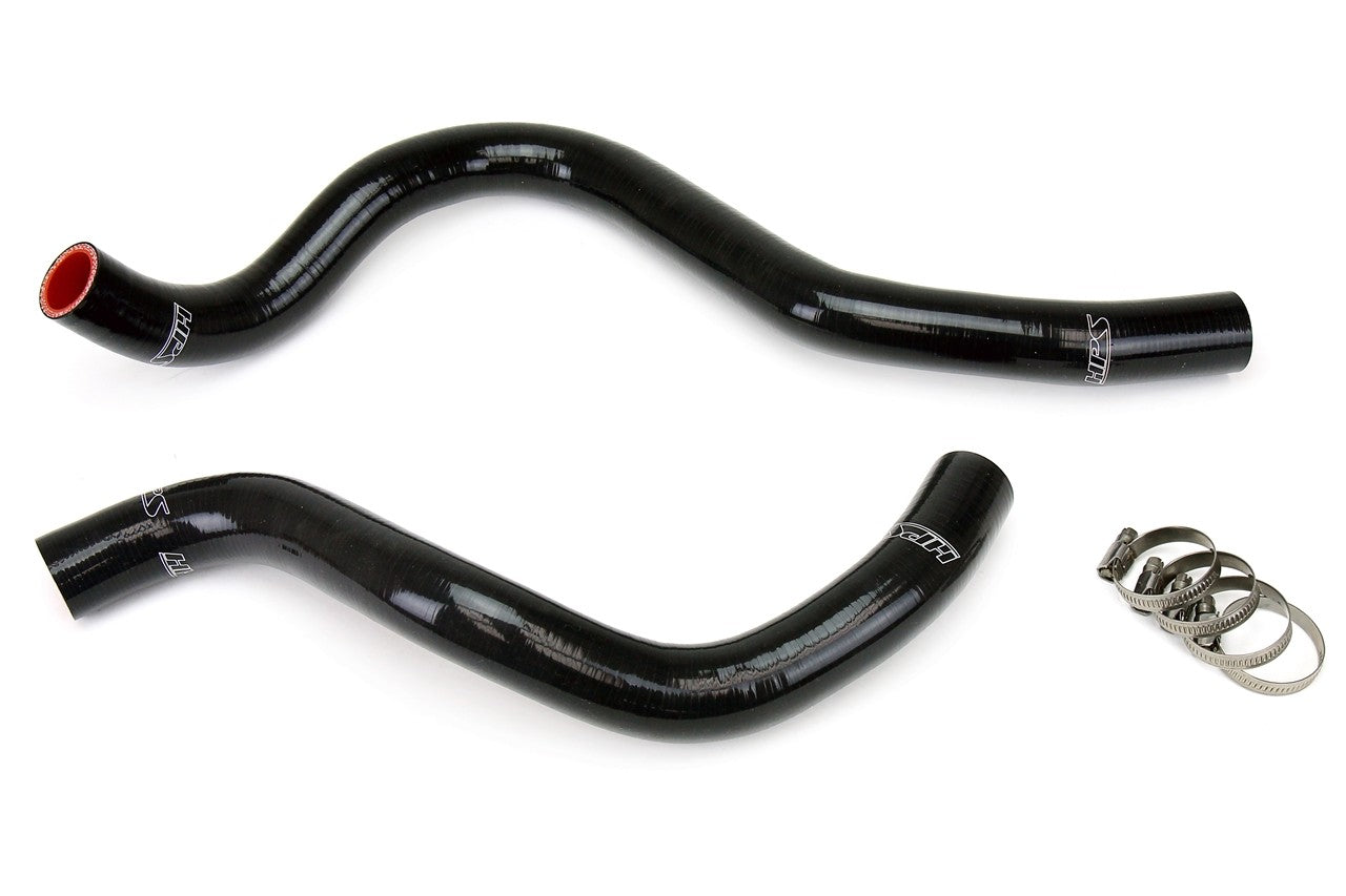 HPS Performance 57-1393-BLK Silicone Radiator Coolant Hose Kit For 01-03 Acura CL / 99-03 TL / 98-02 Accord 3.0L 3.2L V6