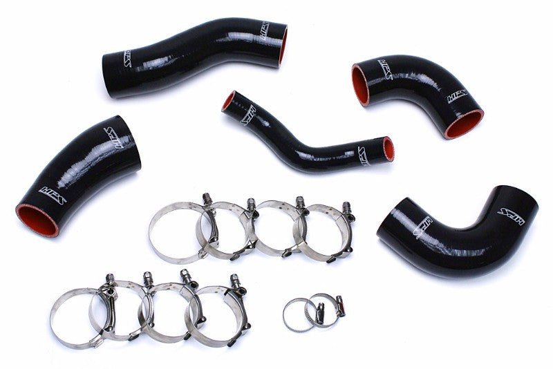 HPS Performance 57-1420-BLK Silicone Intercooler Hose Kit For 11-15 Kia Optima 2.0T / 11-14 Hyundai Sonata 2.0T Turbo