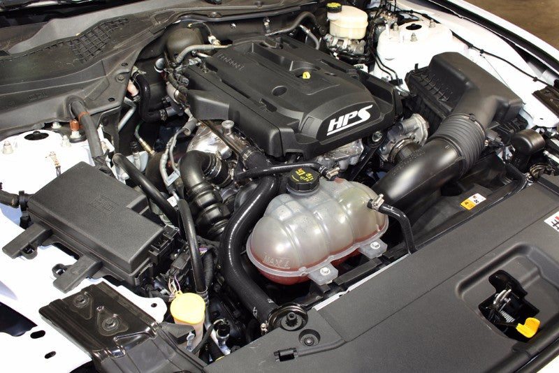HPS Black Silicone Radiator+Heater Hose Kit For Ford 15 Mustang Ecoboost 2.3L-Performance-BuildFastCar