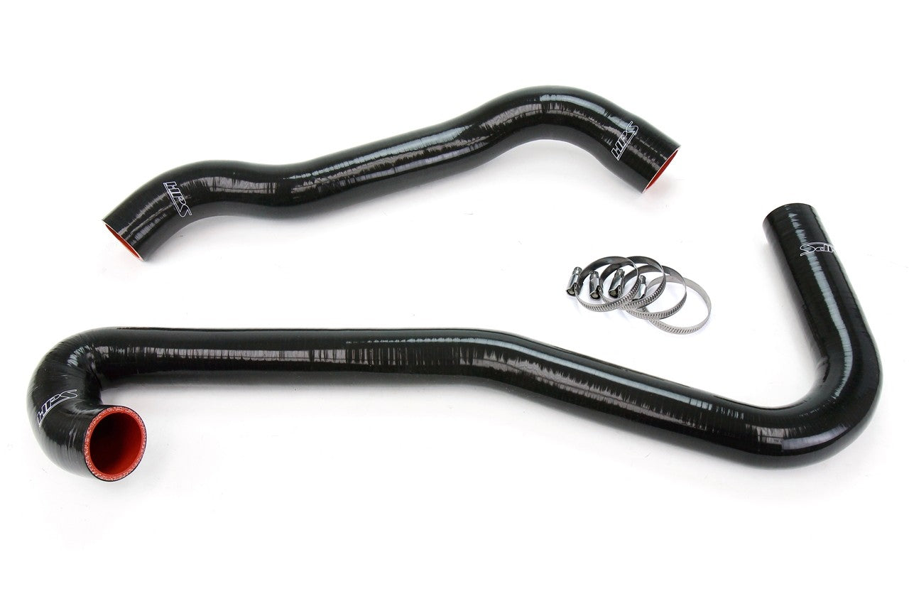 HPS Performance 57-1453-BLK Silicone Radiator Coolant Hose Kit For 06-08 Jeep Grand Cherokee WK1 SRT8 6.1L V8