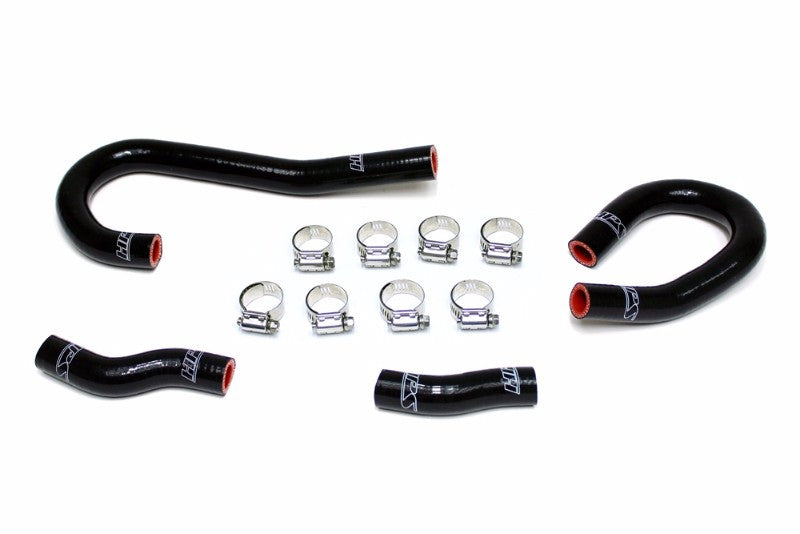 HPS Performance 57-1473-BLK Silicone Heater Coolant Hose Kit For 11-14 Durango 5.7L / 12-15 Grand Cherokee 5.7L 6.4L