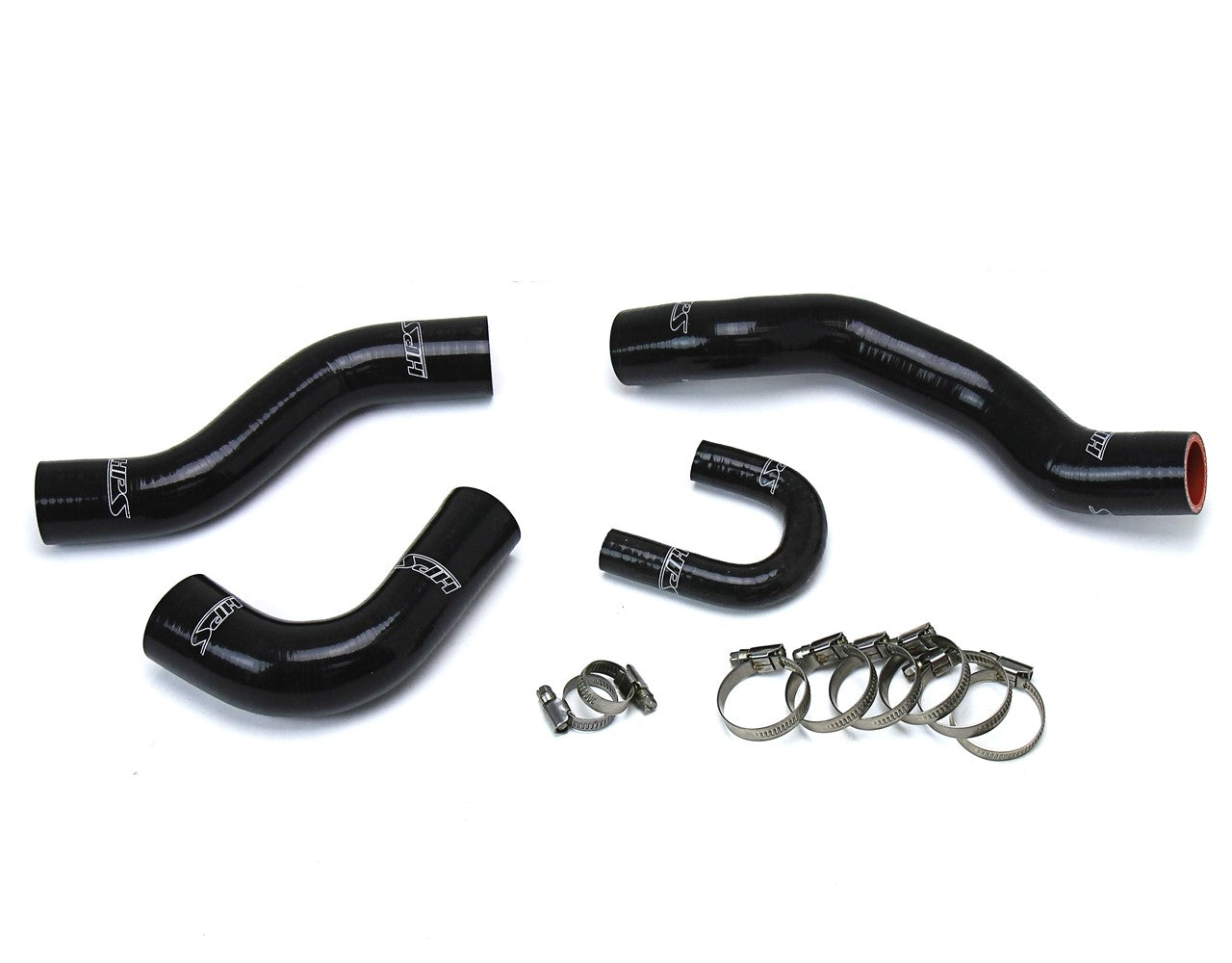 HPS Performance 57-1477-BLK Silicone Radiator Coolant Hose Kit For 84-95 Toyota 4Runner / Pickup 22RE Non Turbo EFI