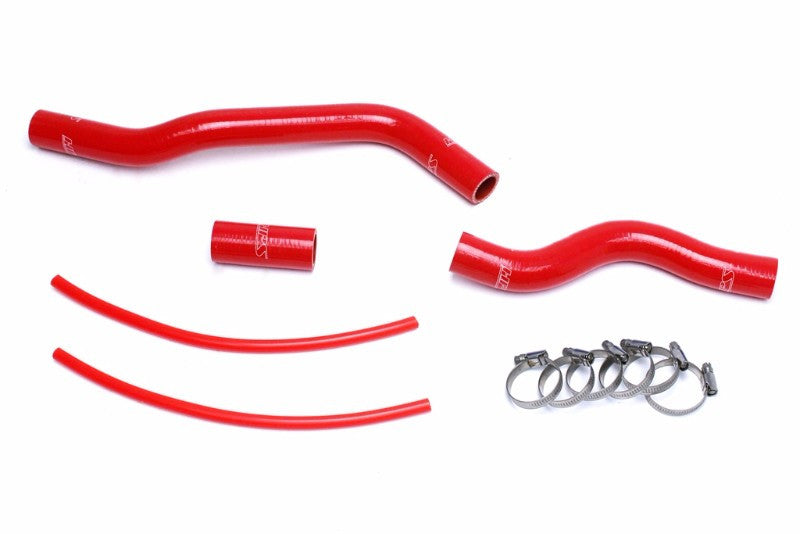 HPS Red 3-Ply Silicone Radiator Hose Kit Coolant For Honda 01-05 Civic 1.7L MT-Performance-BuildFastCar