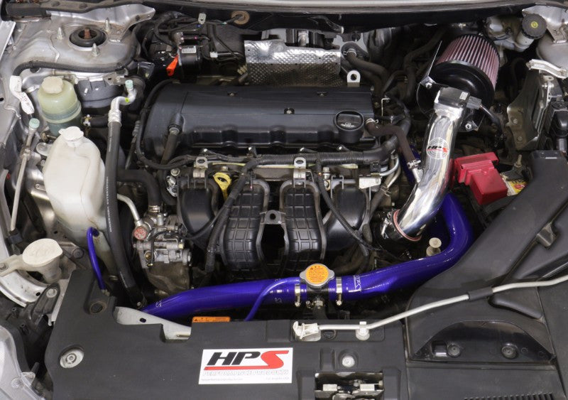HPS Black 3-Ply Silicone Radiator Hose Kit Mitsubishi 08-17 Lancer 2.0L/2.4L-Performance-BuildFastCar