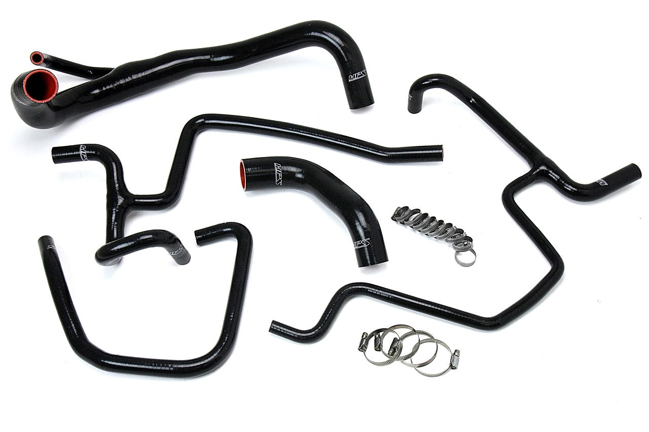 HPS Performance 57-1646-BLK Silicone Radiator/Heater Coolant Hose Kit For 11-20 Dodge Charger 5.7L V8 Pursuit