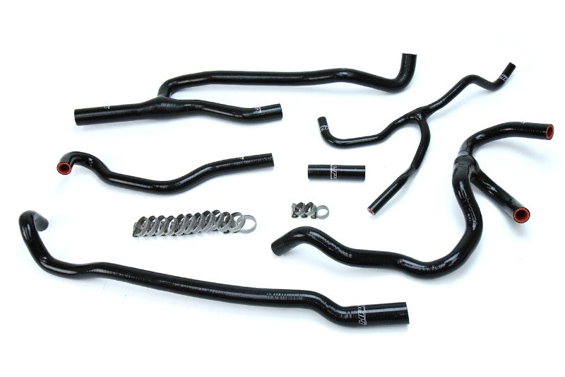 HPS Performance 57-1660-BLK Silicone Heater Coolant Hose Kit For 16-17 Chevrolet Camaro SS Coupe 6.2L V8