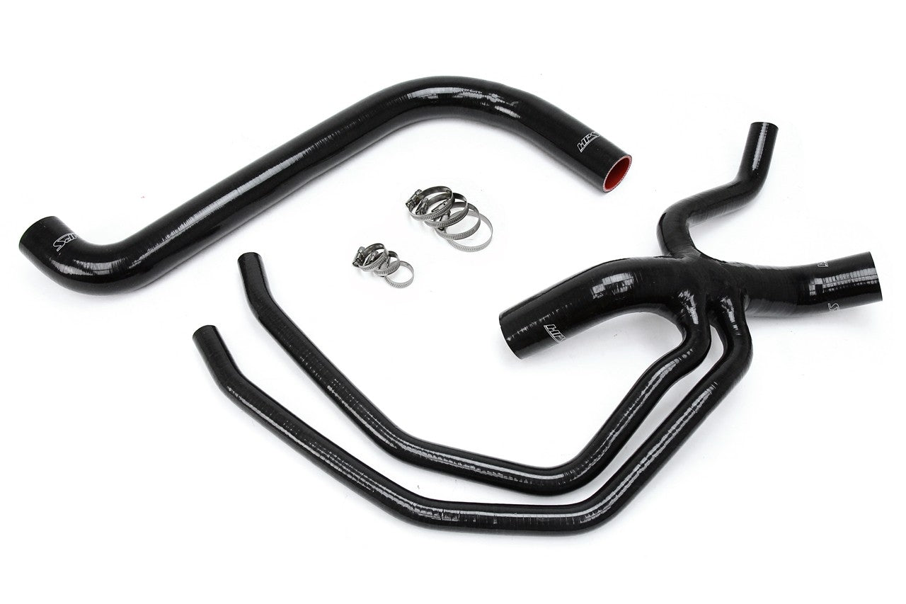 HPS Performance 57-1673-BLK Silicone Radiator Coolant Hose Kit For 99-03 Ford F-150 Lightning Trim 5.4L V8
