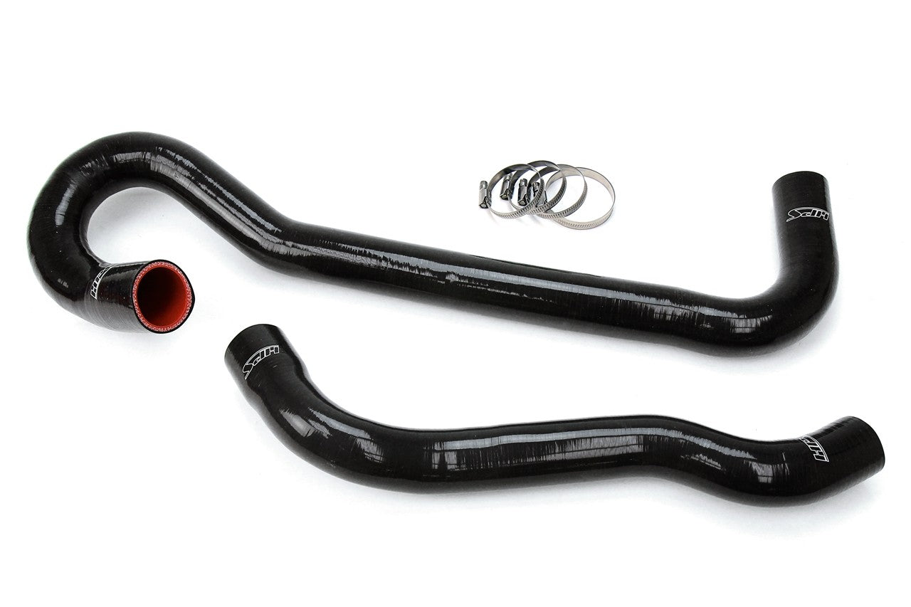 HPS Performance 57-1704-BLK Silicone Radiator Coolant Hose Kit For 05-08 Jeep Grand Cherokee / 06-08 Commander 5.7L