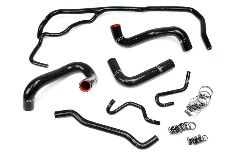 HPS Performance 57-1725-BLK Silicone Radiator Coolant Hose Kit For 16 Scion iM / 17-18 Toyota Corolla iM 1.8L