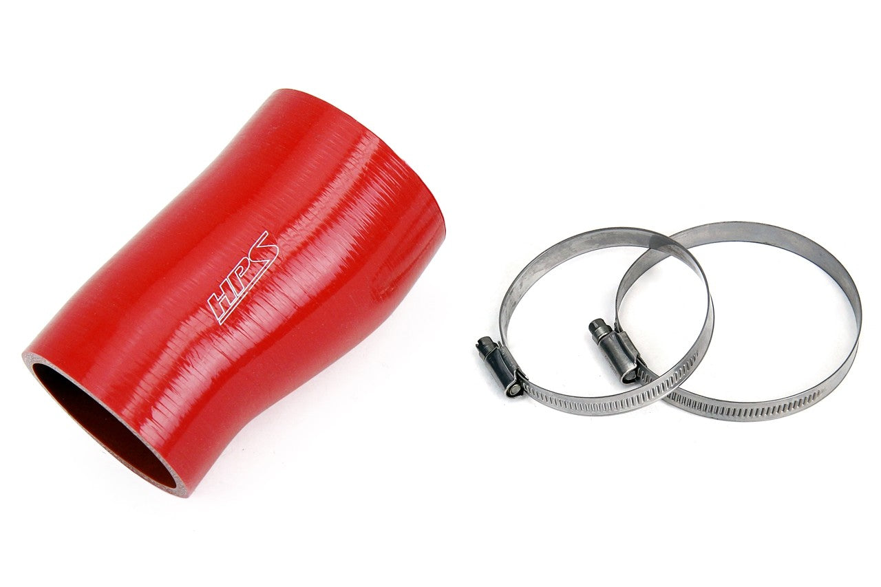 HPS Red Silicone Post MAF Air Intake Hose Kit for Honda 17-19 Civic Type R 2.0L Turbo-Air Intake Systems-BuildFastCar