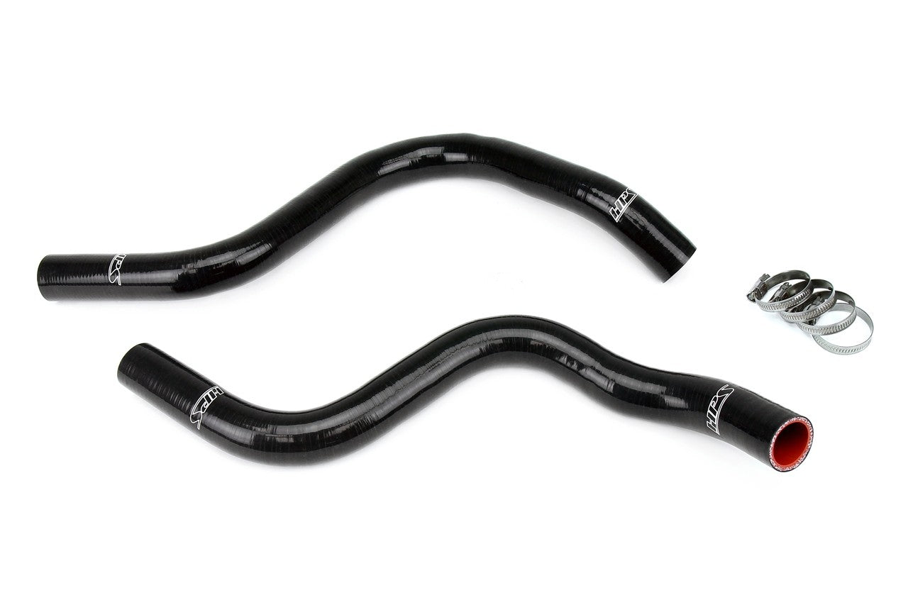 HPS Performance 57-1817-BLK Silicone Radiator Coolant Hose Kit For 06-08 Honda Ridgeline 3.5L V6