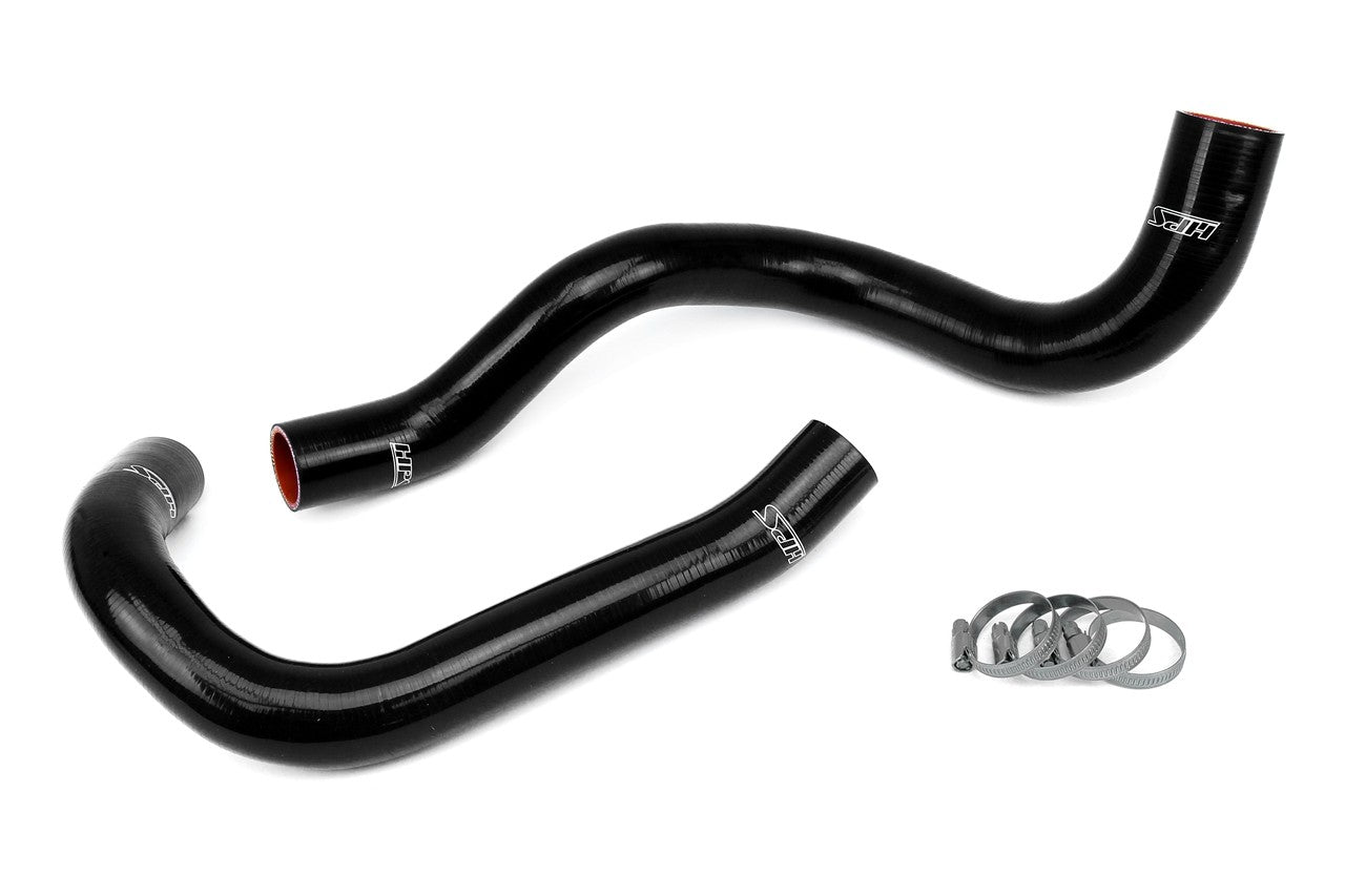 HPS Performance 57-1834-BLK Silicone Radiator Coolant Hose Kit For 99-04 Jeep Grand Cherokee WJ 4.0L I6