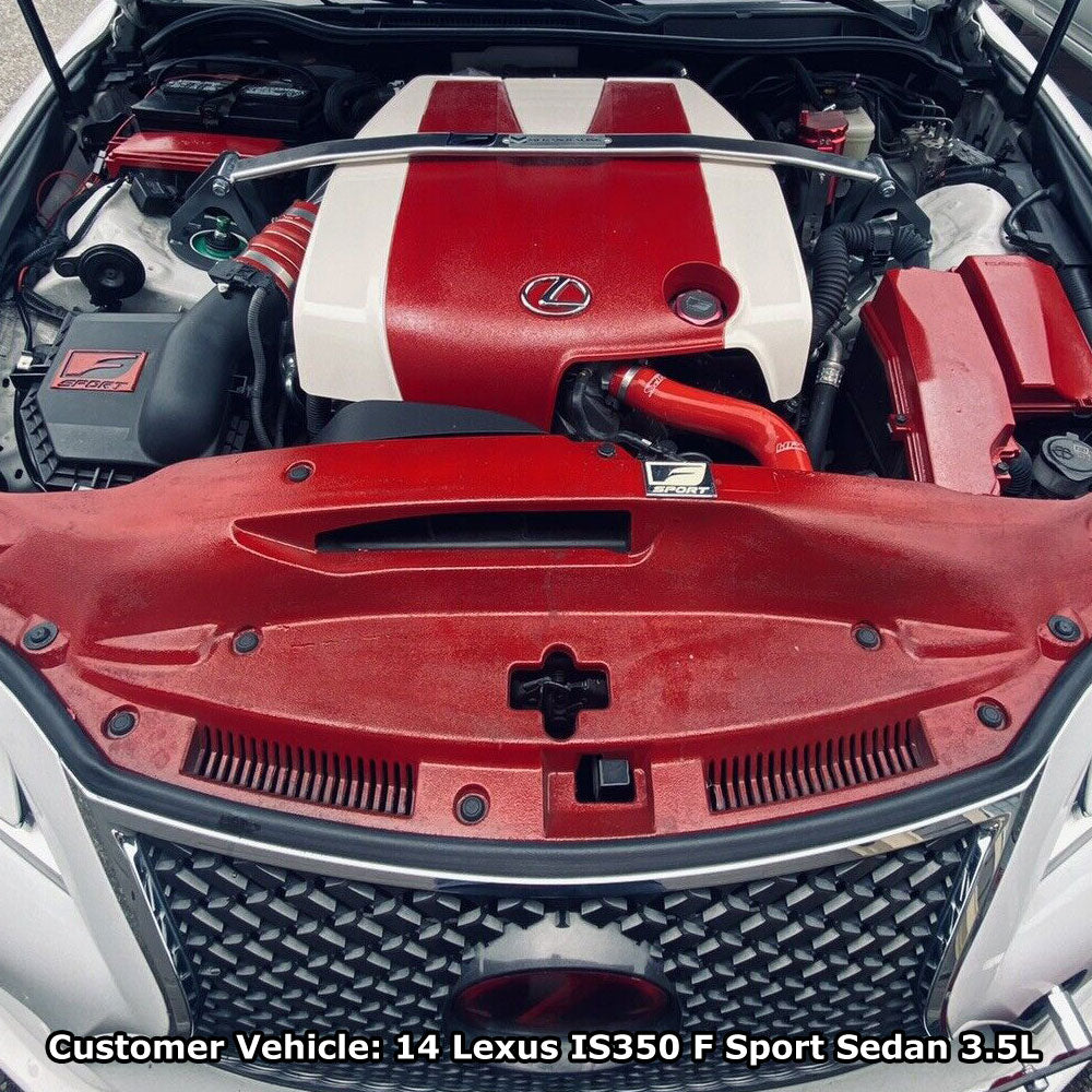 HPS Blue 3-Ply Silicone Radiator Hose Kit For Lexus 14-15 IS250 2.5L/16-18 IS300 3.5L/14-18 IS350 3.5L