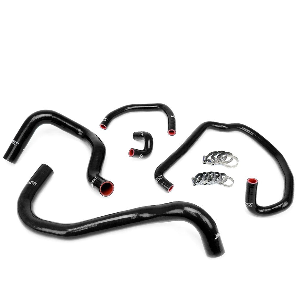 HPS Performance 57-1921-BLK Silicone Radiator/Heater Coolant Hose Kit For 95-04 Toyota Tacoma 2.7L 4Cyl