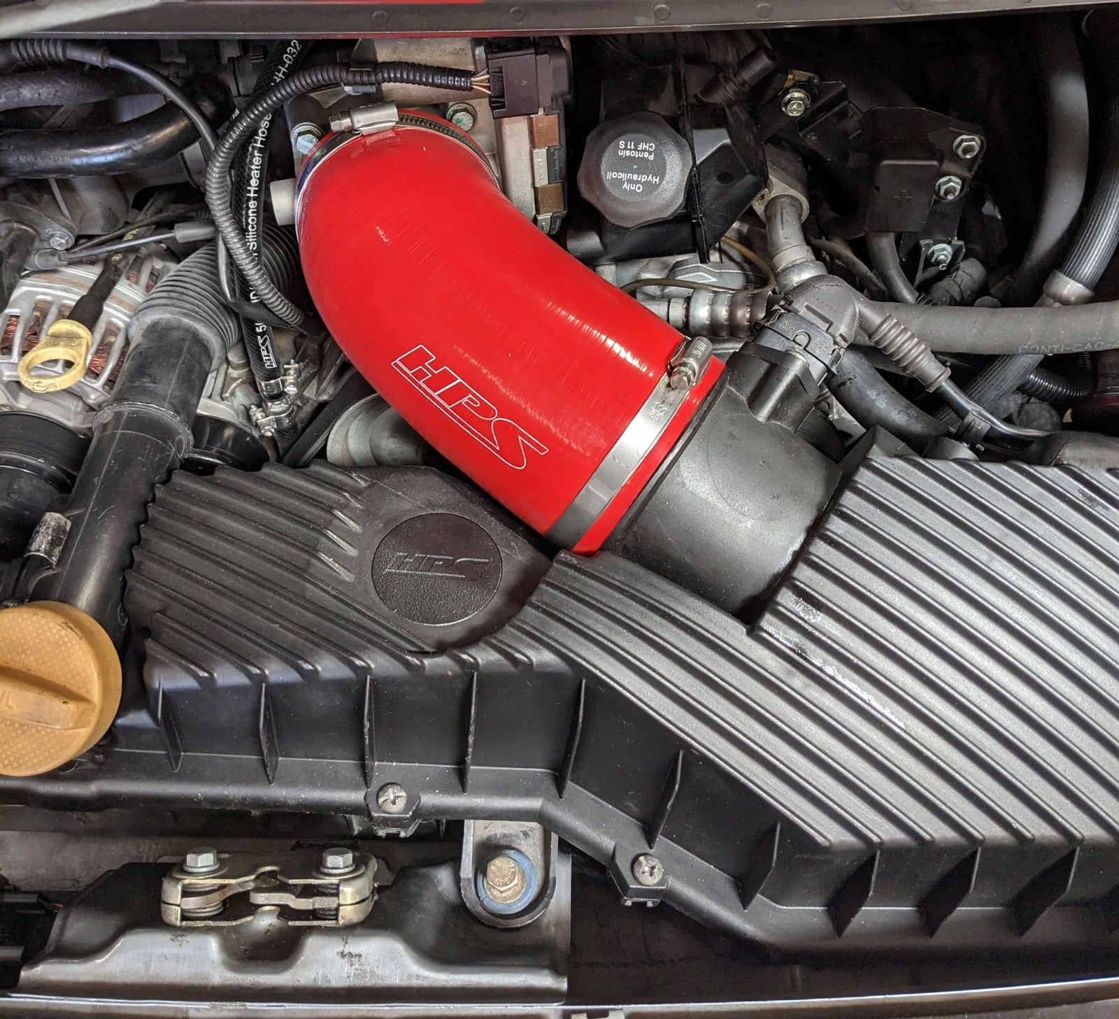 HPS 57-2077-RED Intake Hose Kit 99-04 Porsche 911 Carrera C2 C4 F6 57-2077-RED