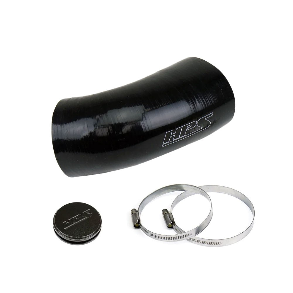 HPS 57-2077-BLK Intake Hose Kit 99-04 Porsche 911 Carrera C2 C4 F6 57-2077-BLK