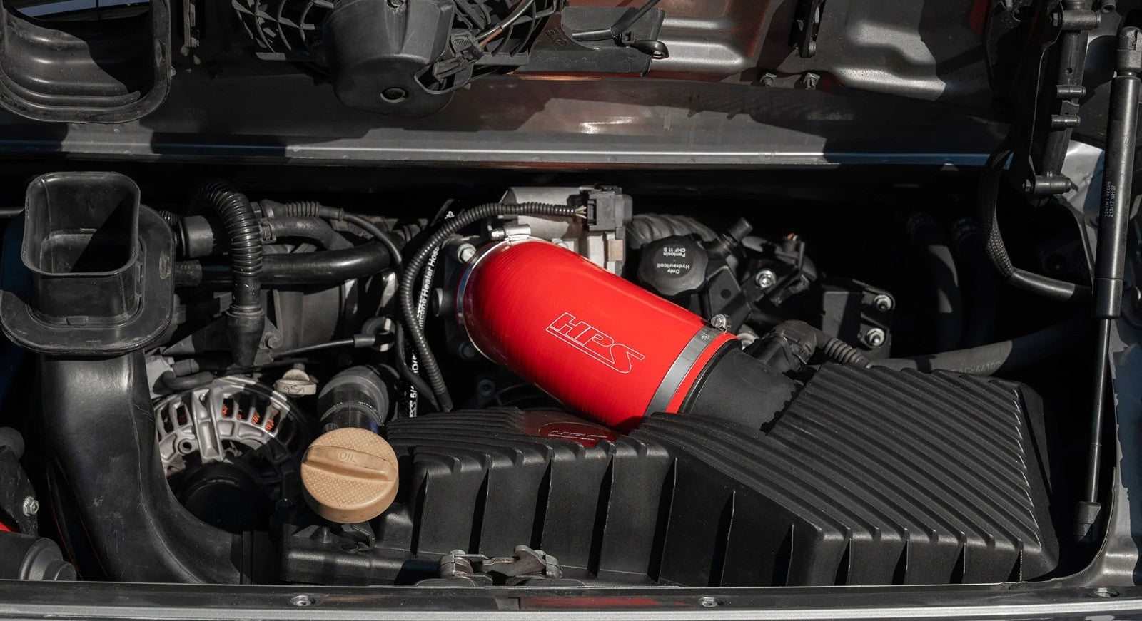 HPS 57-2077-RED Intake Hose Kit 99-04 Porsche 911 Carrera C2 C4 F6 57-2077-RED