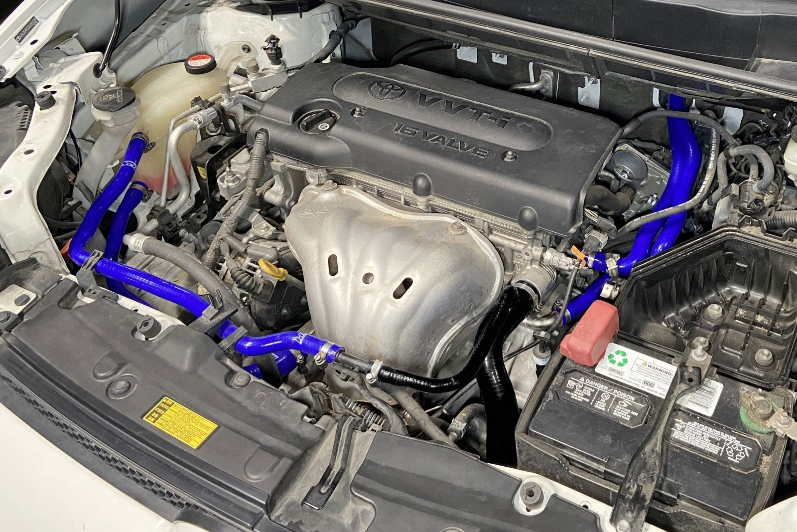 HPS Red 57-2102-RED Heater And Expansion Tank Coolant Hose Kit 57-2102-RED