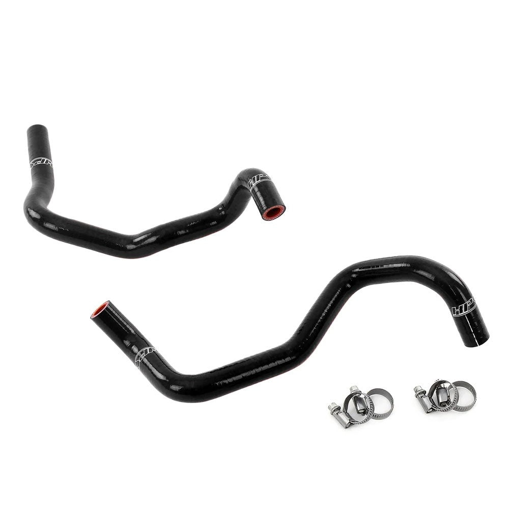 HPS Performance 57-2131H-BLK Silicone Heater Coolant Hose Kit For 09-13 Subaru Forester / 08-14 Impreza 2.5L