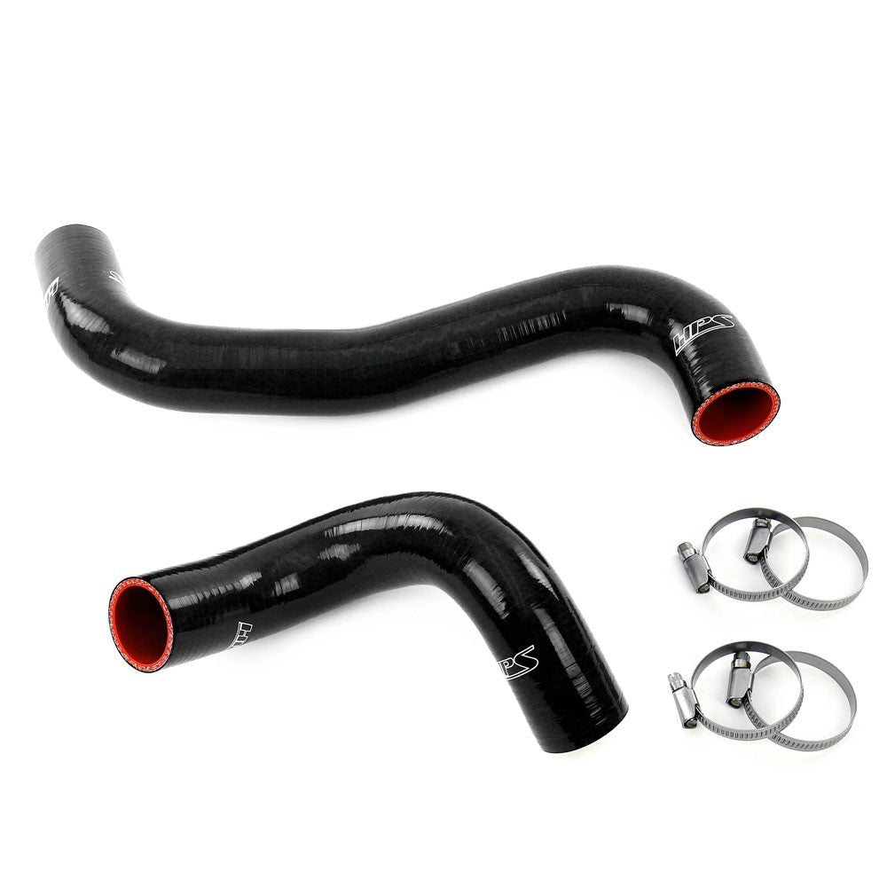 HPS Performance 57-2140R-BLK Silicone Radiator Coolant Hose Kit For 10-12 Subaru Legacy 2.5L Turbo (BM)