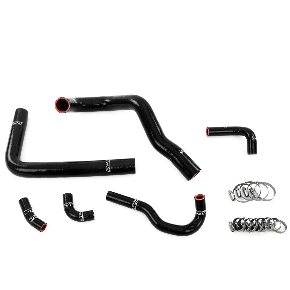 HPS Performance 57-2148-BLK Silicone Radiator/Heater Coolant Hose Kit For 93-02 Supra RHD 3.0L Turbo 2JZ-GTE Non VVT-i