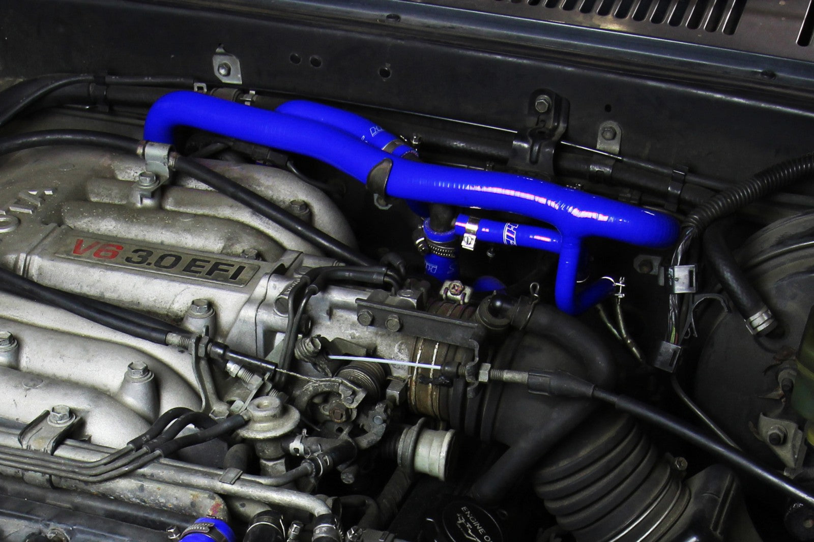 HPS Blue 3-Ply Reinforced Silicone Heater Hose Kit 57-2190-BLUE 57-2190-BLUE