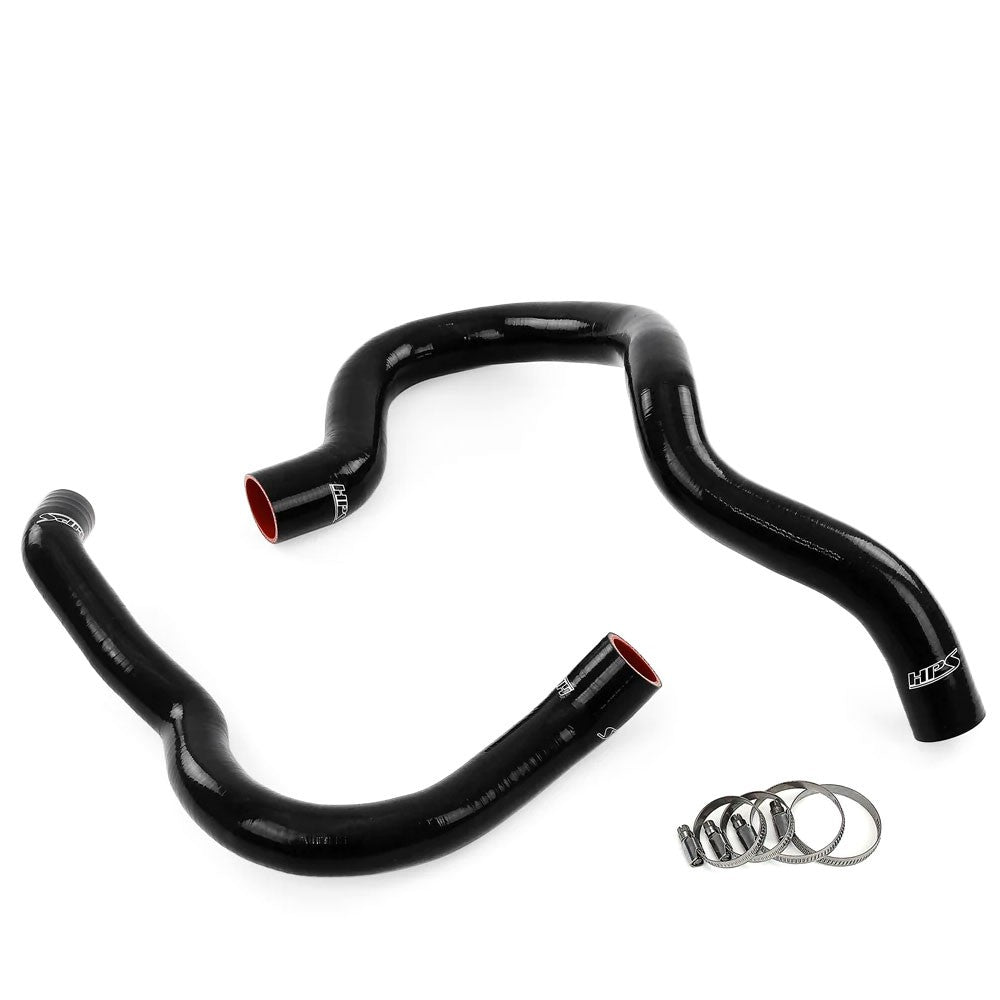 HPS Performance 57-2197-BLK Silicone Radiator Coolant Hose Kit For 99-01 Jeep Cherokee 4.0L XJ Right Hand Drive