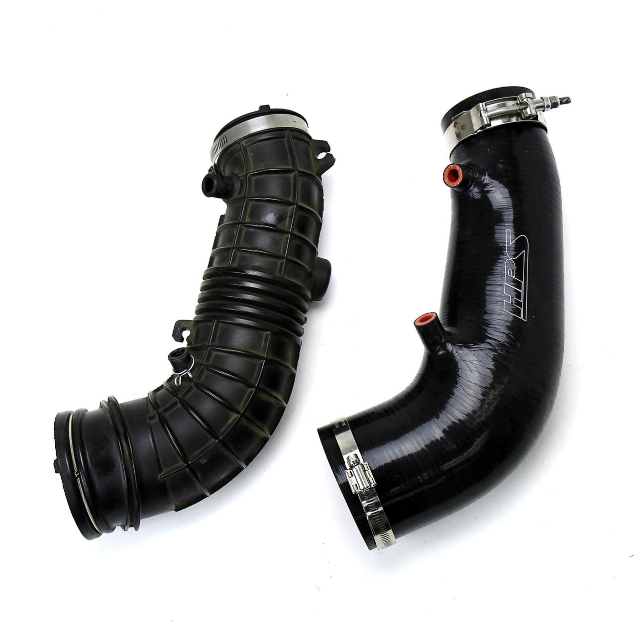 HPS 57-3004-BLK Black Silicone Intake Hose Kit 06-09 S2000 AP2 2.2L F22 drive-by-wire 57-3004-BLK