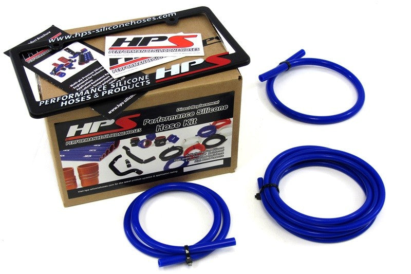 HPS 67-9873-BLUE Blue Silicone Vacuum Hose 85-95 Pickup 4Runner 22RE 67-9873-BLUE