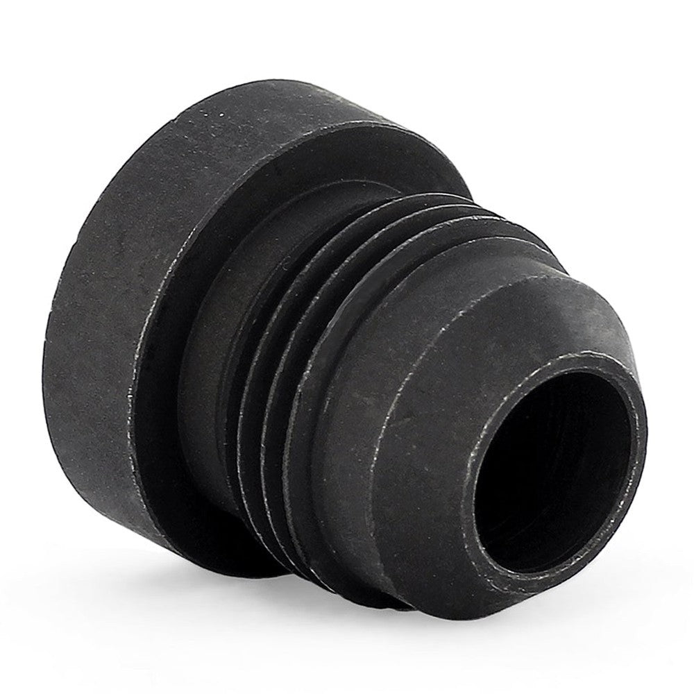 HPS AN Fitting Male Weld On Bung with 37 Degree Flare, AN -12, Black Mild Steel