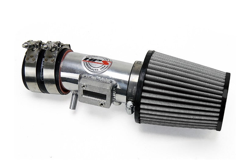 HPS Polish Shortram Air Intake Kit with Filter For 09-13 Honda Fit 1.5L-Air Intake Systems-BuildFastCar-827-102P