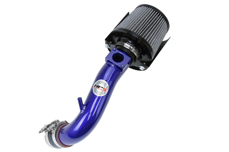 HPS Blue Shortram Air Intake Kit+Heatshield with Filter For 08-14 Mitsubishi Lancer 2.0L/2.4L-Air Intake Systems-BuildFastCar-827-162BL