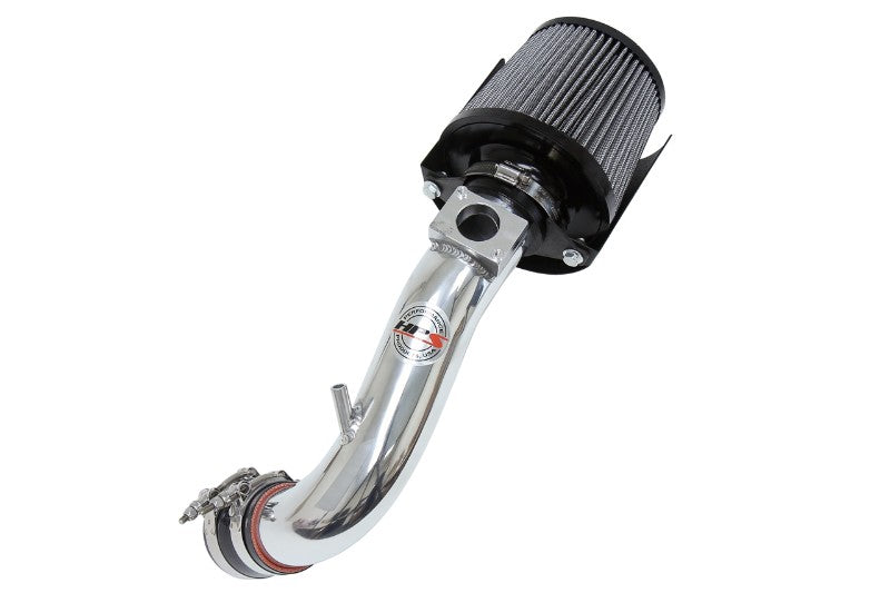 HPS Polish Shortram Air Intake Kit+Heatshield with Filter For 08-14 Mitsubishi Lancer 2.0L/2.4L-Air Intake Systems-BuildFastCar-827-162P