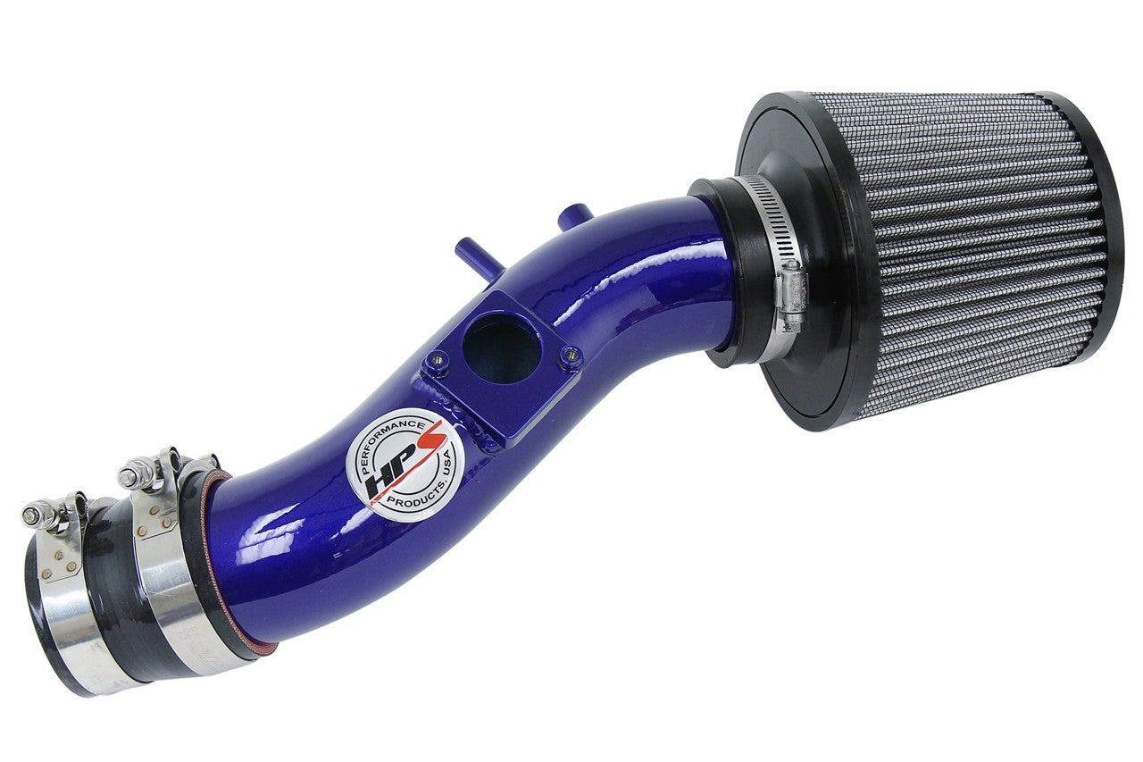 HPS Performance Blue Shortram Air Intake for 2003-2004 Pontiac Vibe 1.8L-Air Intake Systems-BuildFastCar-827-513BL-1