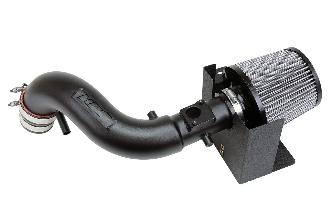 HPS Performance Shortram Air Intake Kit 2007-2010 Scion tC 2.4L, Includes Heat Shield, Black